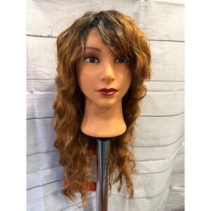 TT/30 wavy wig with bangs